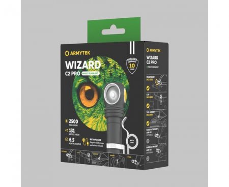 Armytek Wizard C2 Pro USB mit integrierter Ladefunktion! 2500 LED Lumen!!