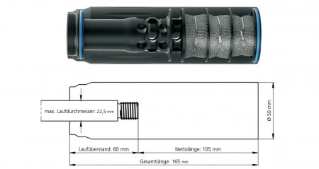 ERA®SILENCER SOB 3D mit ERA-LOC